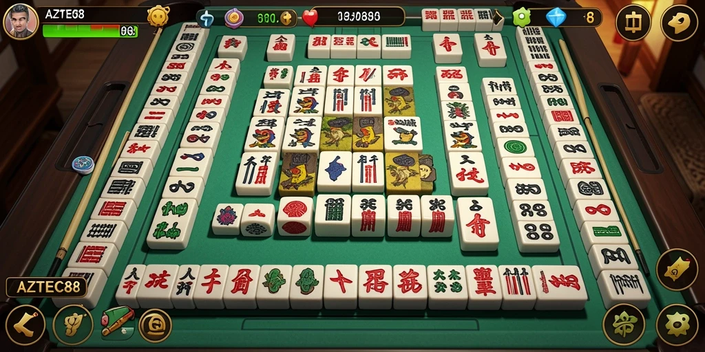 Tampilan gameplay AZTEC88 yang memukau dan mendebarkan.