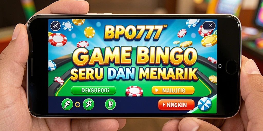 Tampilan gameplay Bingo yang menarik dan seru di BPO777.