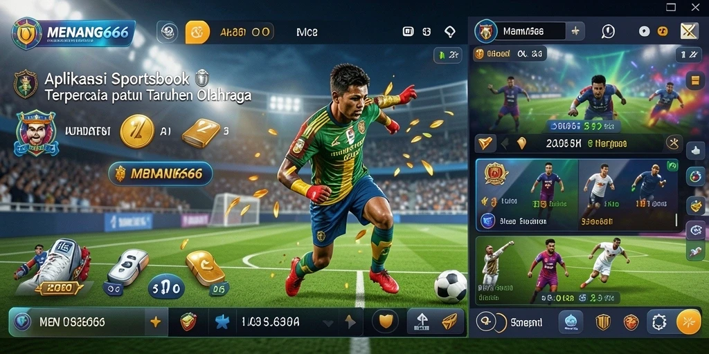 Screenshot tampilan menarik dari gameplay Sportsbook di MENANG666.