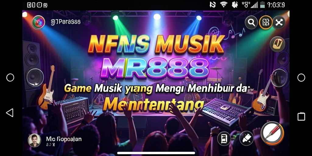 Tampilan gameplay seru dan interaktif dari MR888.