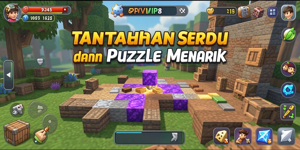 Tampilan gameplay RPVIP8 yang menantang dan mengasyikkan.