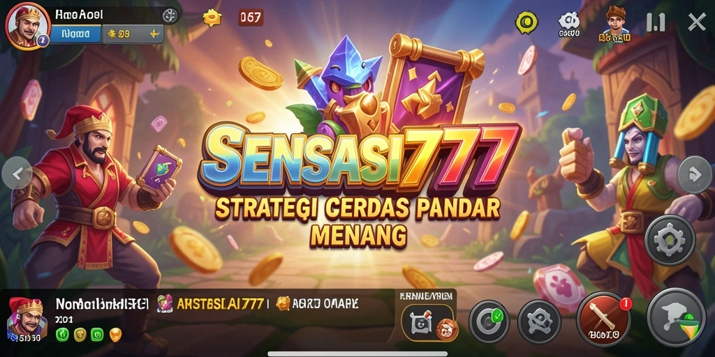 Tampilan gameplay menantang di SENSASI777 dengan strategi yang mendalam.
