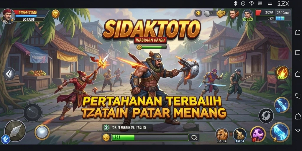 Tampilkan gameplay seru dari SIDAKTOTO dalam pertarungan Tower Defense.