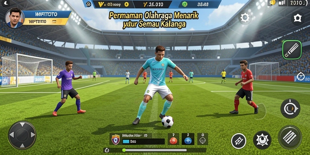 Tampilan gameplay seru dan interaktif dari WIFITOTO.