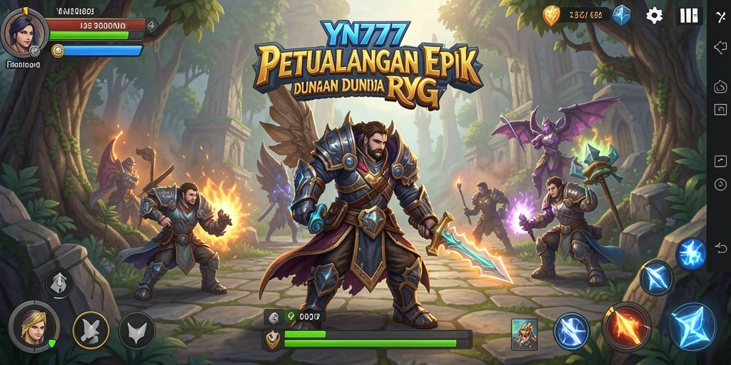 Gameplay menakjubkan dari YN777 yang menawarkan petualangan RPG seru.