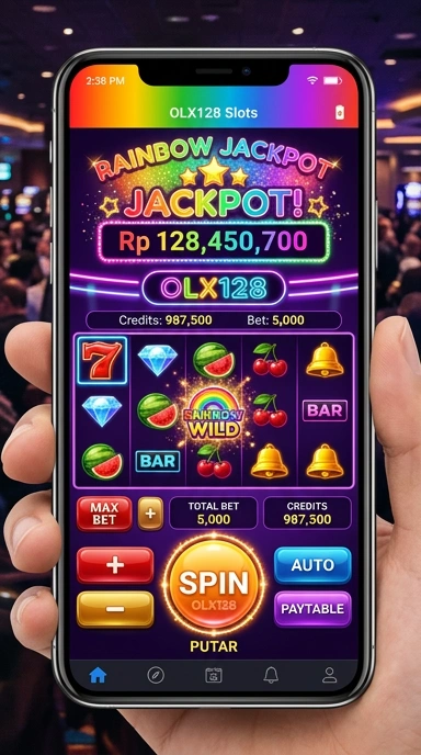 Antarmuka yang sederhana pada olx128 untuk kemudahan penggunaan.